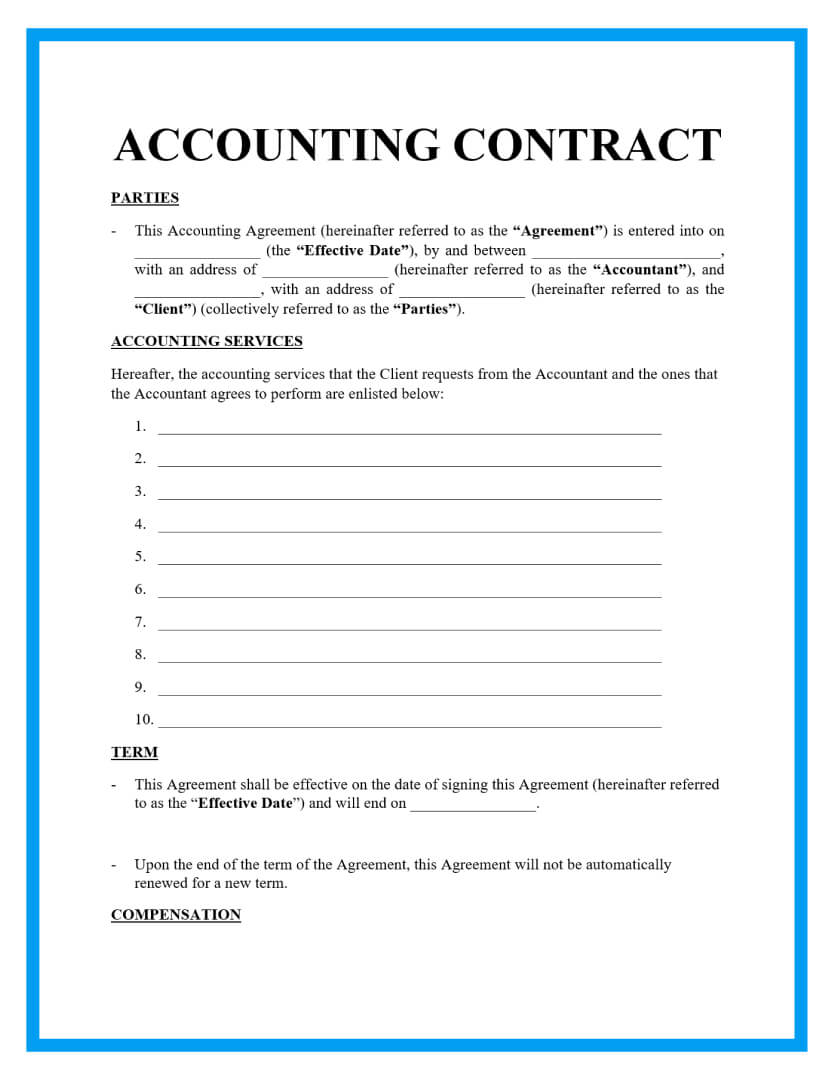 payroll services agreement template