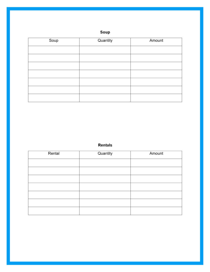 Catering Proposal Template