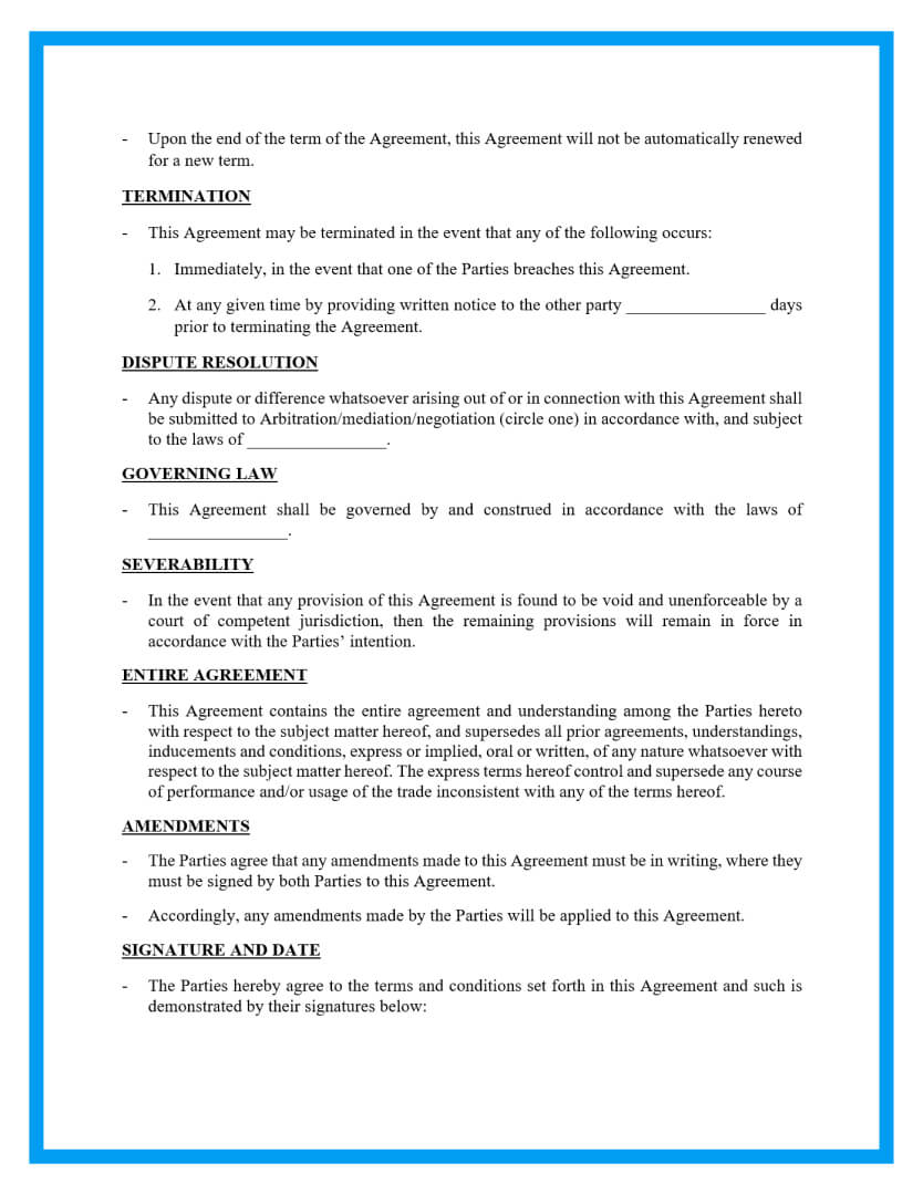 Free Sublease Agreement Templates For Download