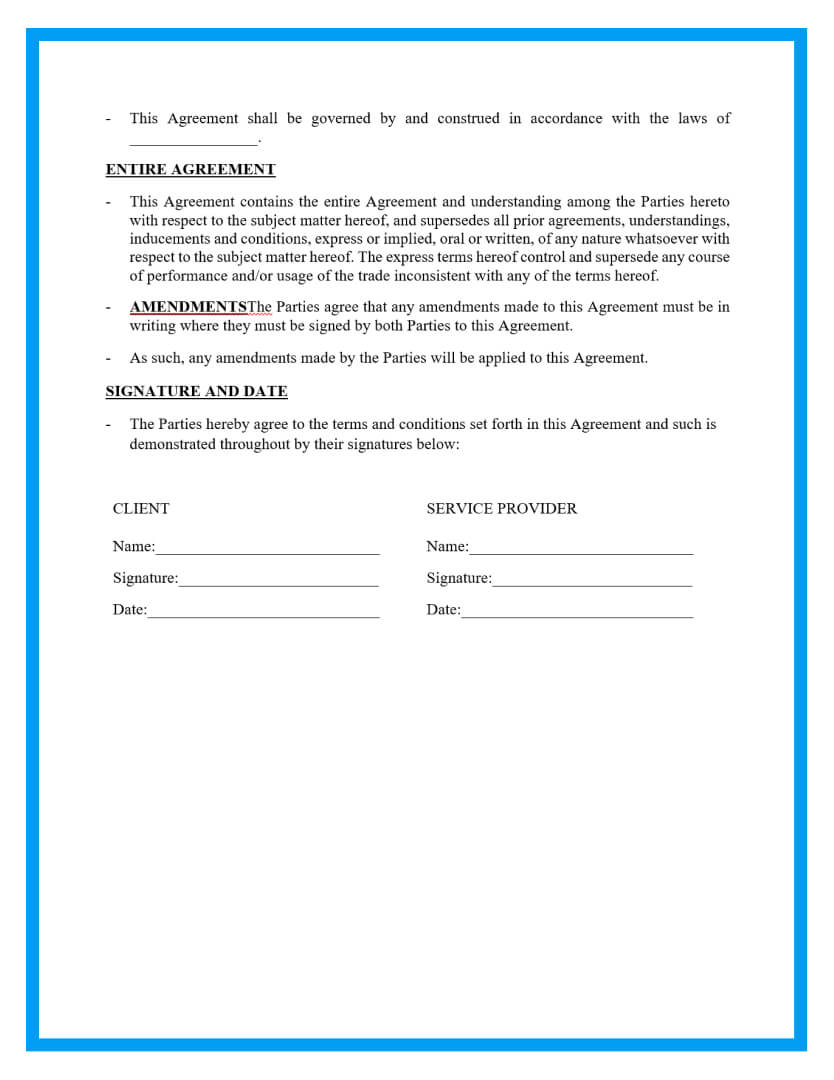 Work For Hire Contract Template Free Nisma Info