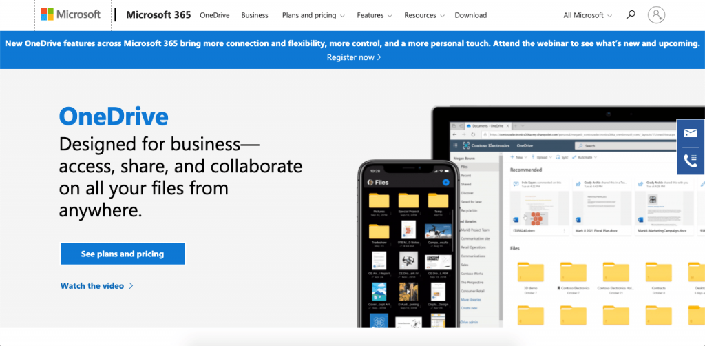 OneDrive for Business is Microsoft’s file sharing platform with powerful capabilities.