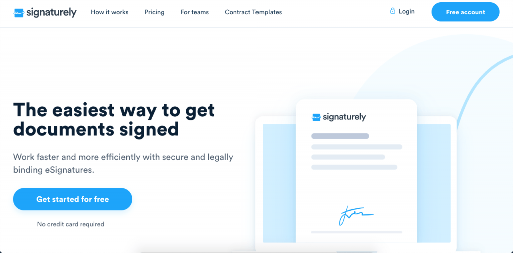 how to create an electronic signature with no line