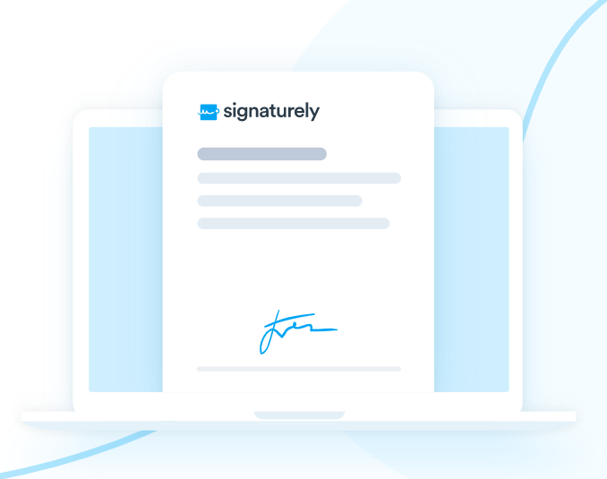 You can upload your legal documents to Signaturely and easily adapt them to be signed online.