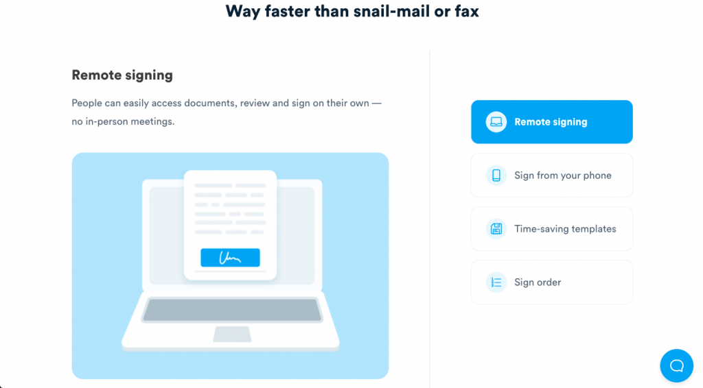 With Signaturely, you can use the signature setup dialog box to easily collect digital signatures from anyone.