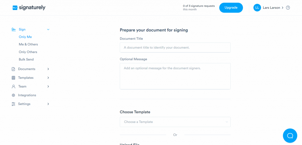 Prepare Your Document for Signing
