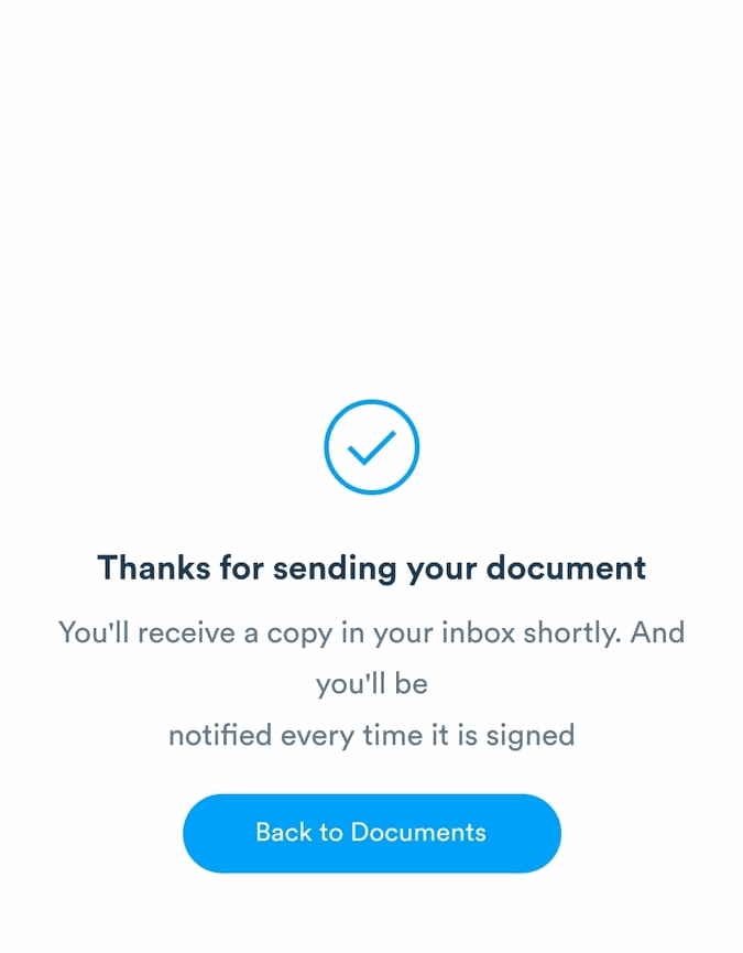 Send document