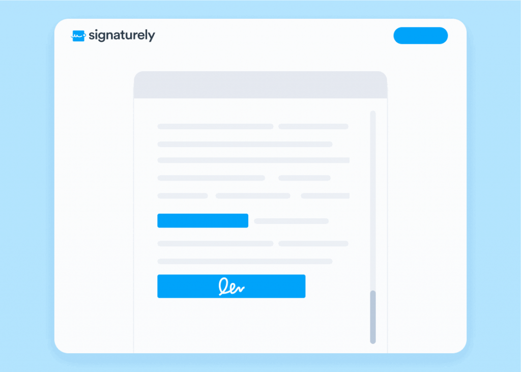 Signaturely is an easy-to-use online signature software