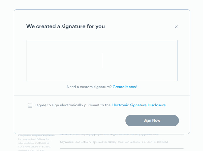 Wet signature что это