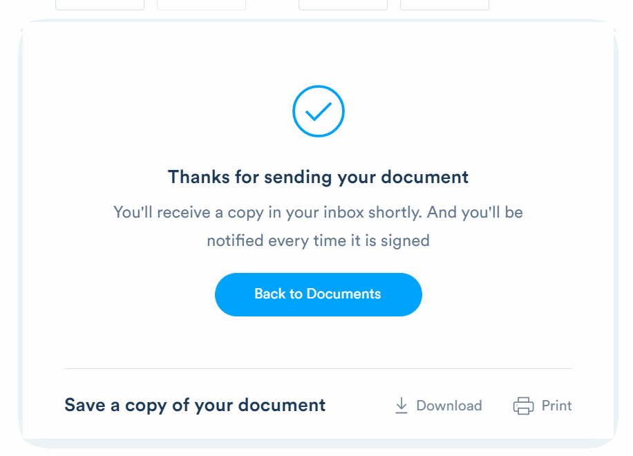 Send Document