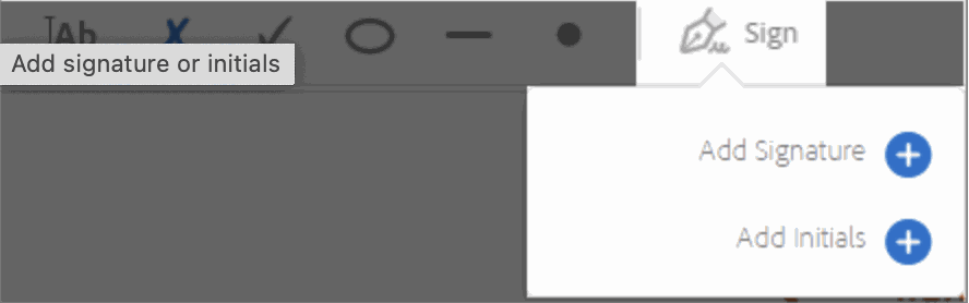 Fill sign. Adobe Acrobat DC подпись документа. How to sign initial.