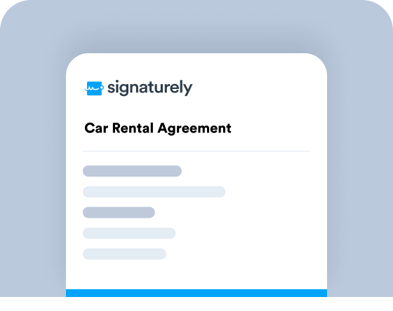 Car Rental Agreement