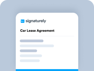 Car Lease Agreement