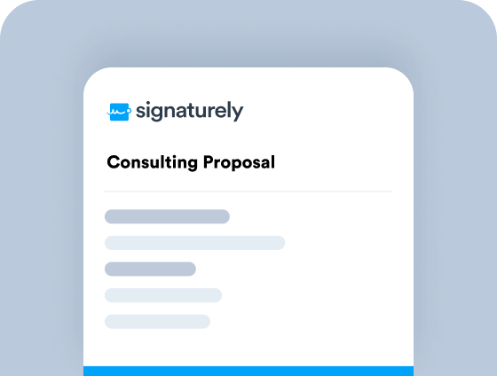 Consulting Proposal