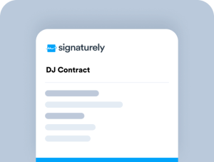 DJ Contract