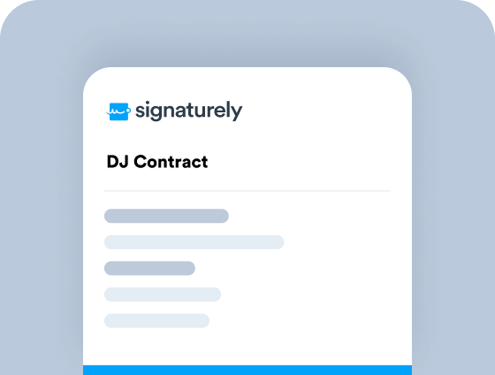 DJ Contract