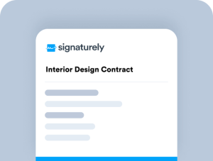Interior Design Contract