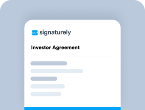 Investor Agreement
