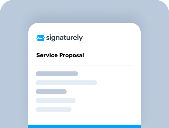 Service Proposal