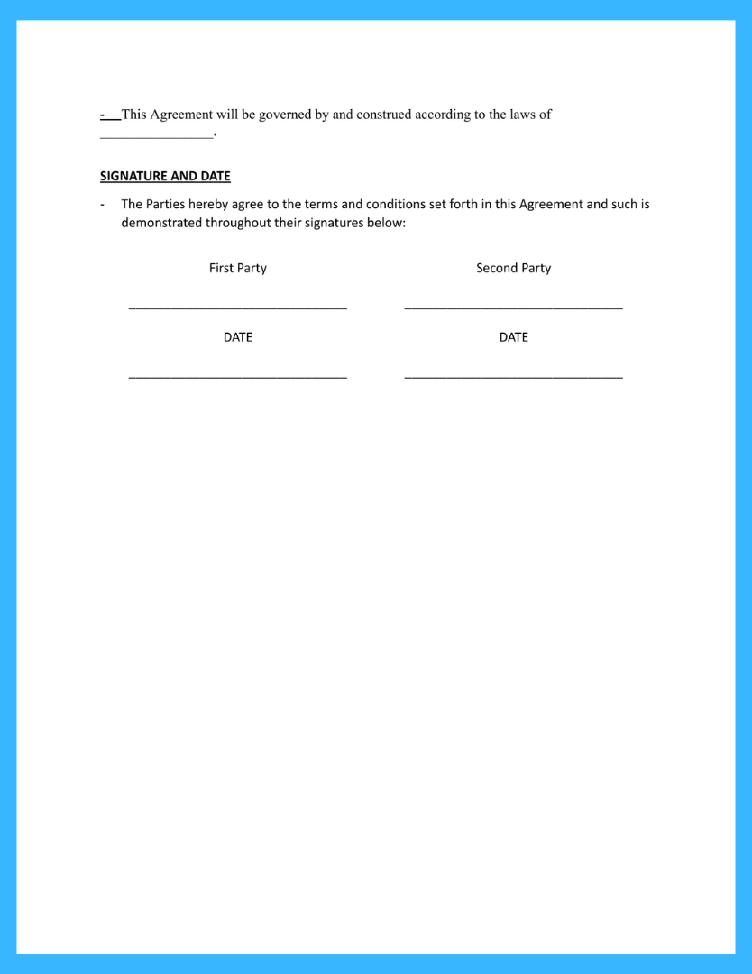 Free Contract Addendum Template What to Include