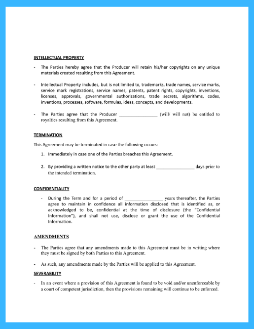 music production contract template