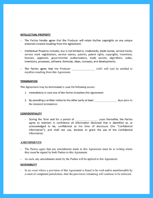 Music Production Contract 2 