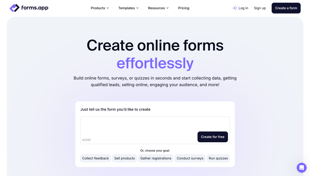forms.app screenshot