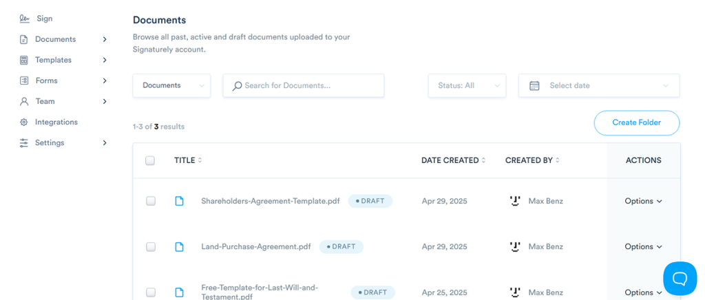 Browse all documents