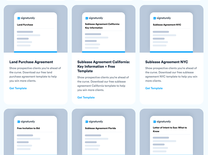 Agreements