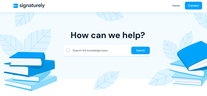 Signaturely Help Page