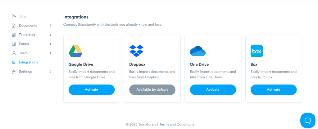 Integrations