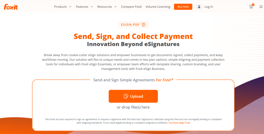 11. Foxit eSign