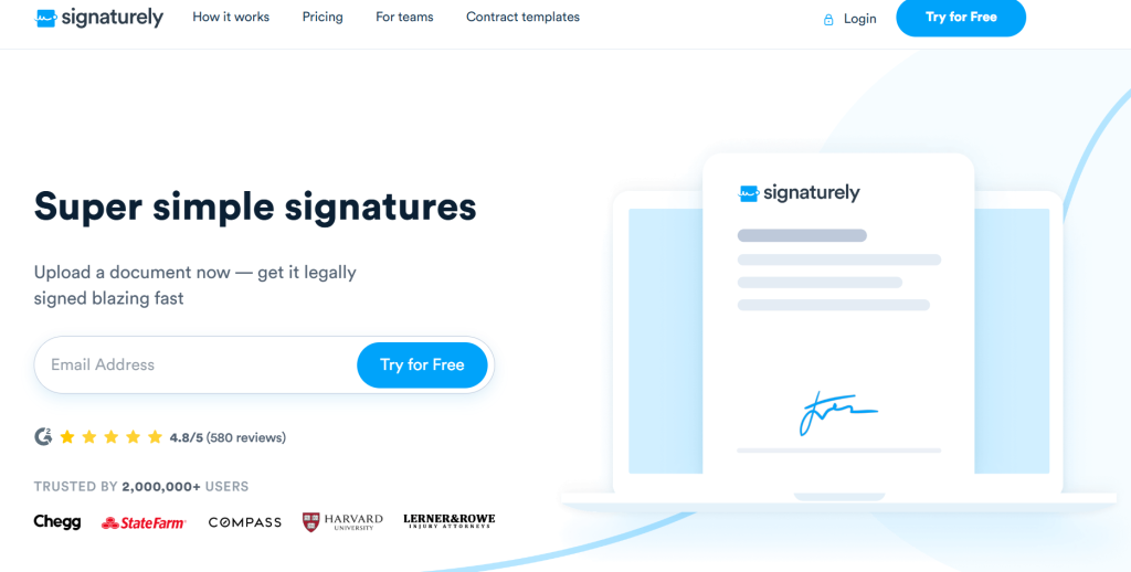 1. Signaturely