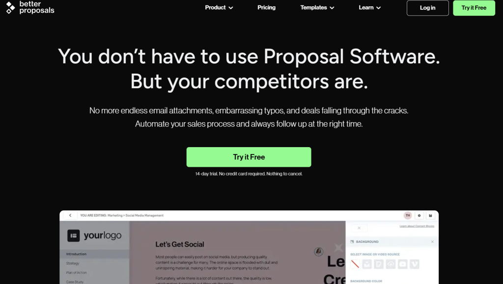 6. Better Proposals